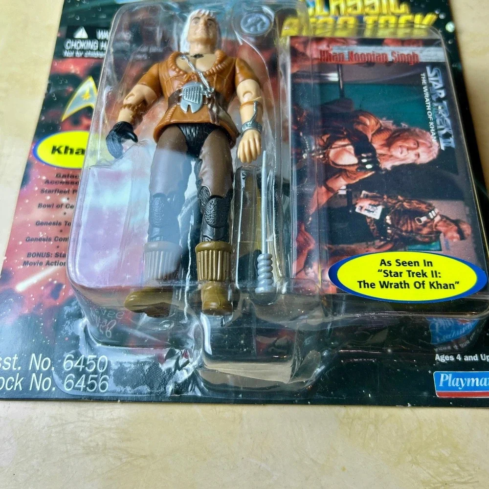 Playmates Star Trek Khan Action Figure 4.75